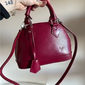 Burgundy Handbag